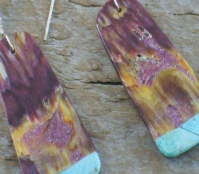 native american earrings purple spiney slabs (4).jpg